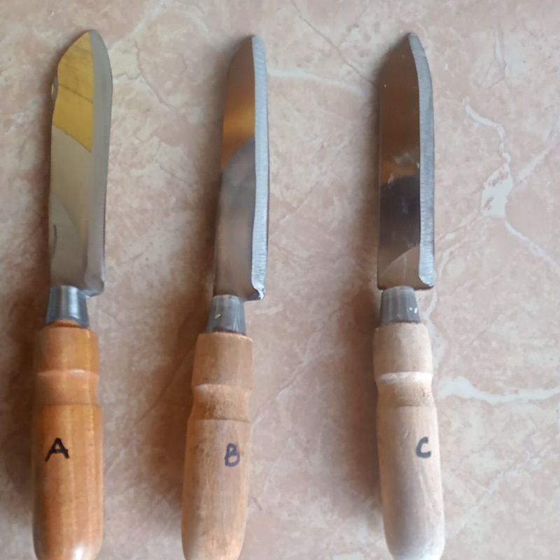 Pisau dapur baja hss