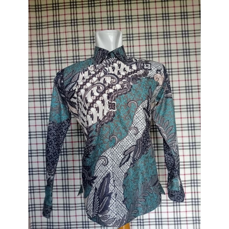 Thamrin Batik Modern - Baju Batik Pria Termurah Batik Palembang Batik Seragaman Kantoran Bahan Katun