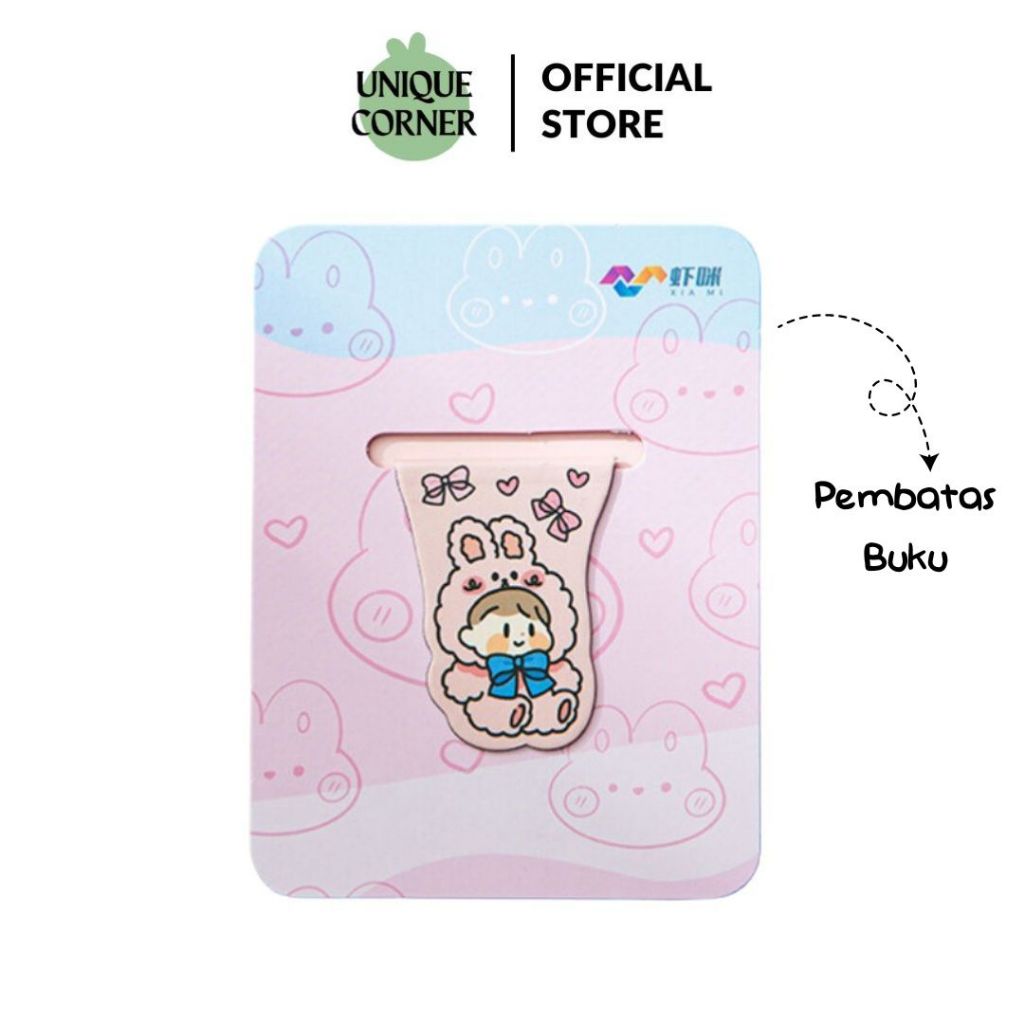 

UQ Pembatas Buku Magnet Bookmark Magnetic Motif Kartun Lucu Sekolah Kantor STY7000
