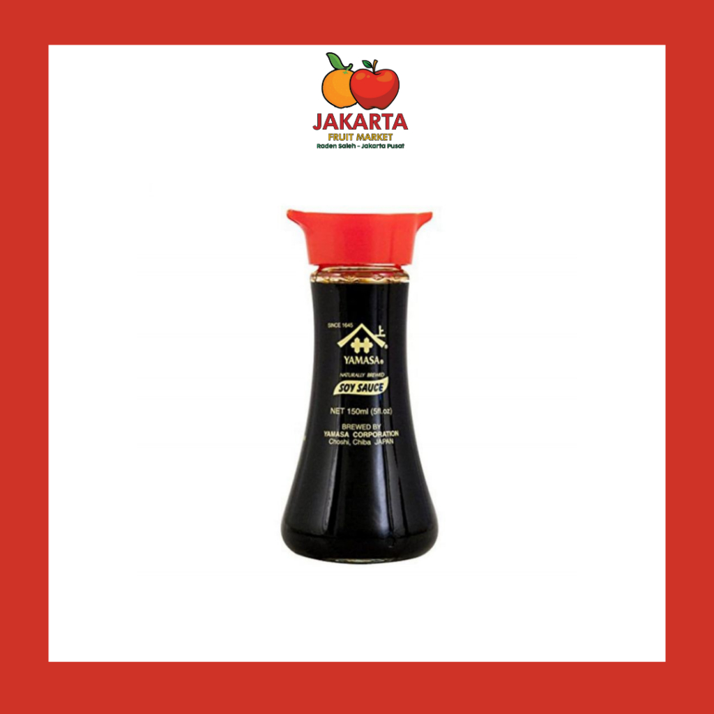 

YAMASA SOY SAUCE DISPENSER 150 ML / SAUS KEDELAI / SAUS IMPORT MURAH