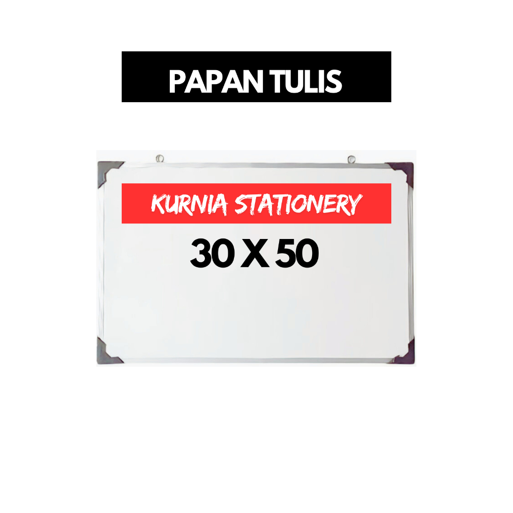 

(PROMO) Papan Tulis Whiteboard & Blackboard 30X50