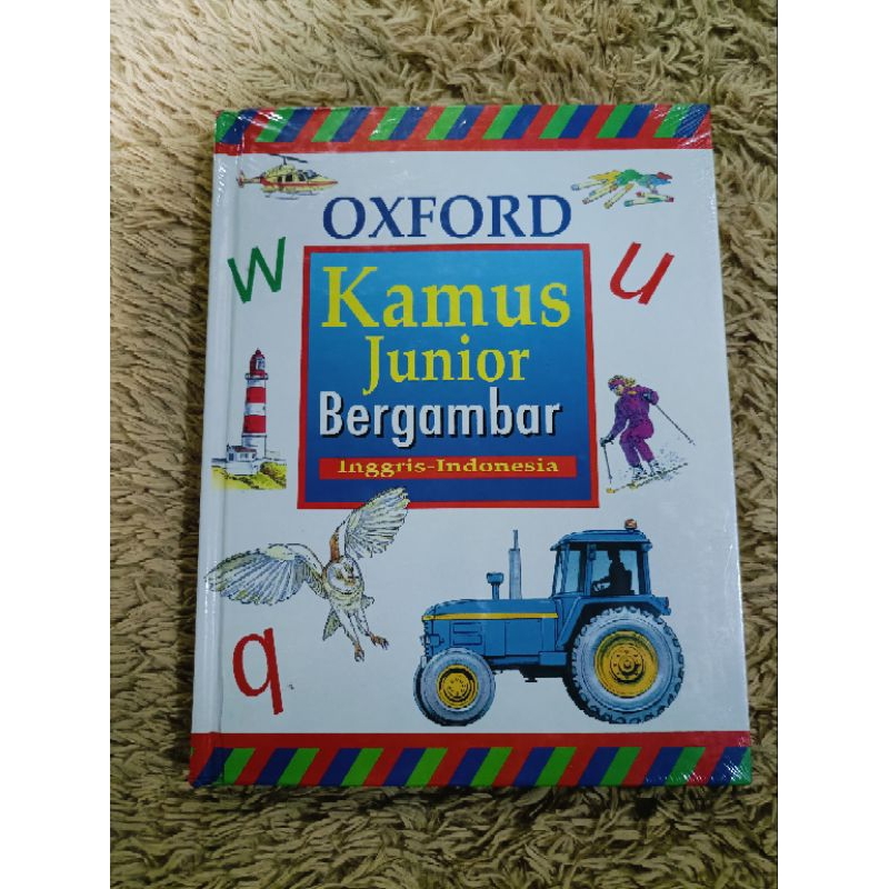 Buku original Oxford kamus junior bergambar Inggris - Indonesia