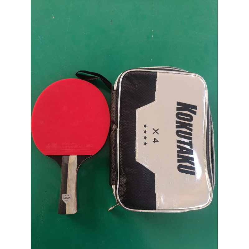 BET TENIS MEJA KOKUTAKU X4 BEKAS ORIGINAL 98%