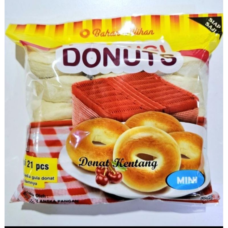 

Donat donuts kentang isi 21pcs