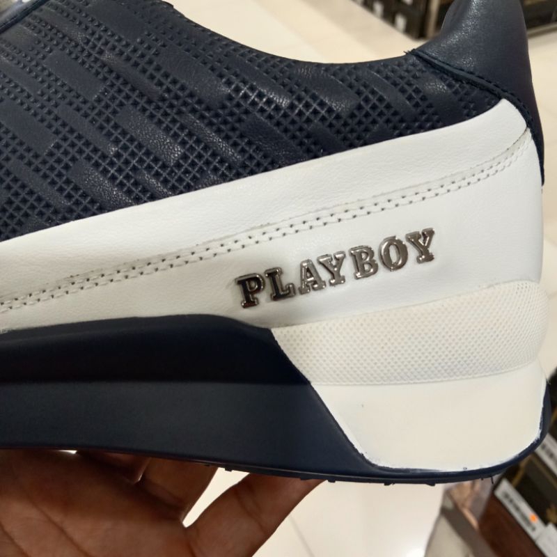 PLAYBOY SEPATU SNEAKERS PRIA | SEPATU CASUAL KULIT | ORIGINAL