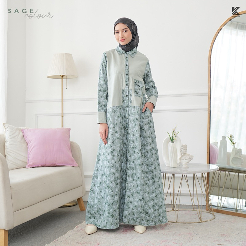 Korina Original Dress Terbaru Gamis Panjang Branded