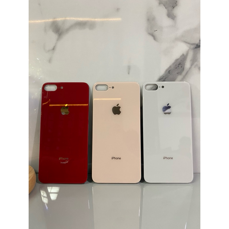 BACKGLASS FOR IPHONE 8P KUALITAS ORIGINAL -ICOLOR PADANG