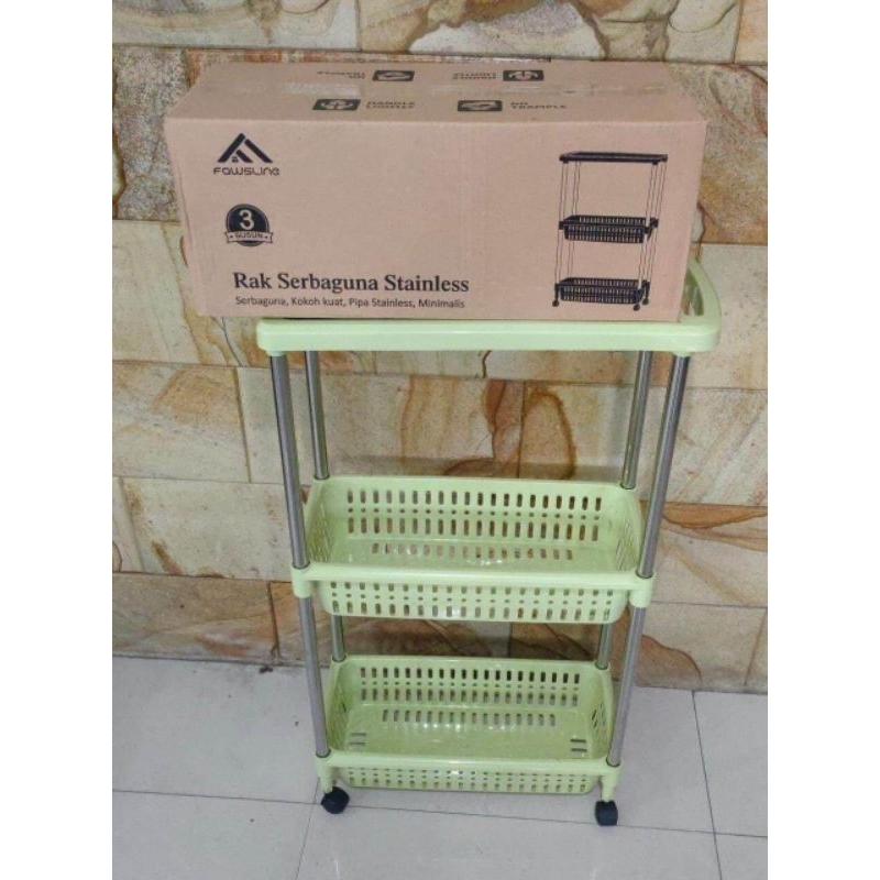 RAK SERBAGUNA 3 SUSUN FAWSLINE