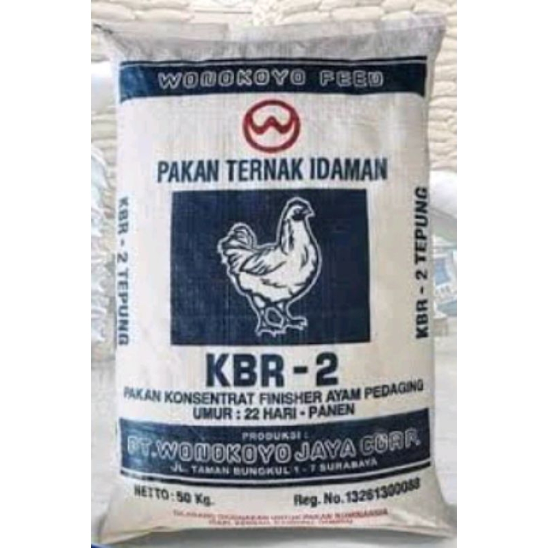 KBR-2 Konsentrat Ayam Pedaging Finisher Pakan Ternak