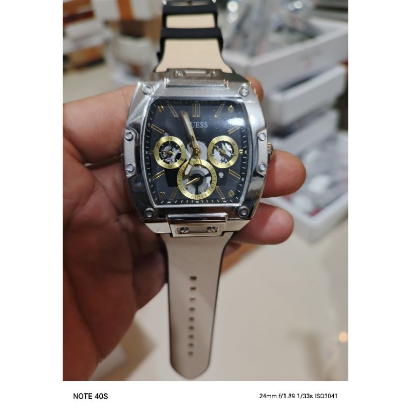 Jam Tangan Pria Guess GW0202G3 Original - Silver