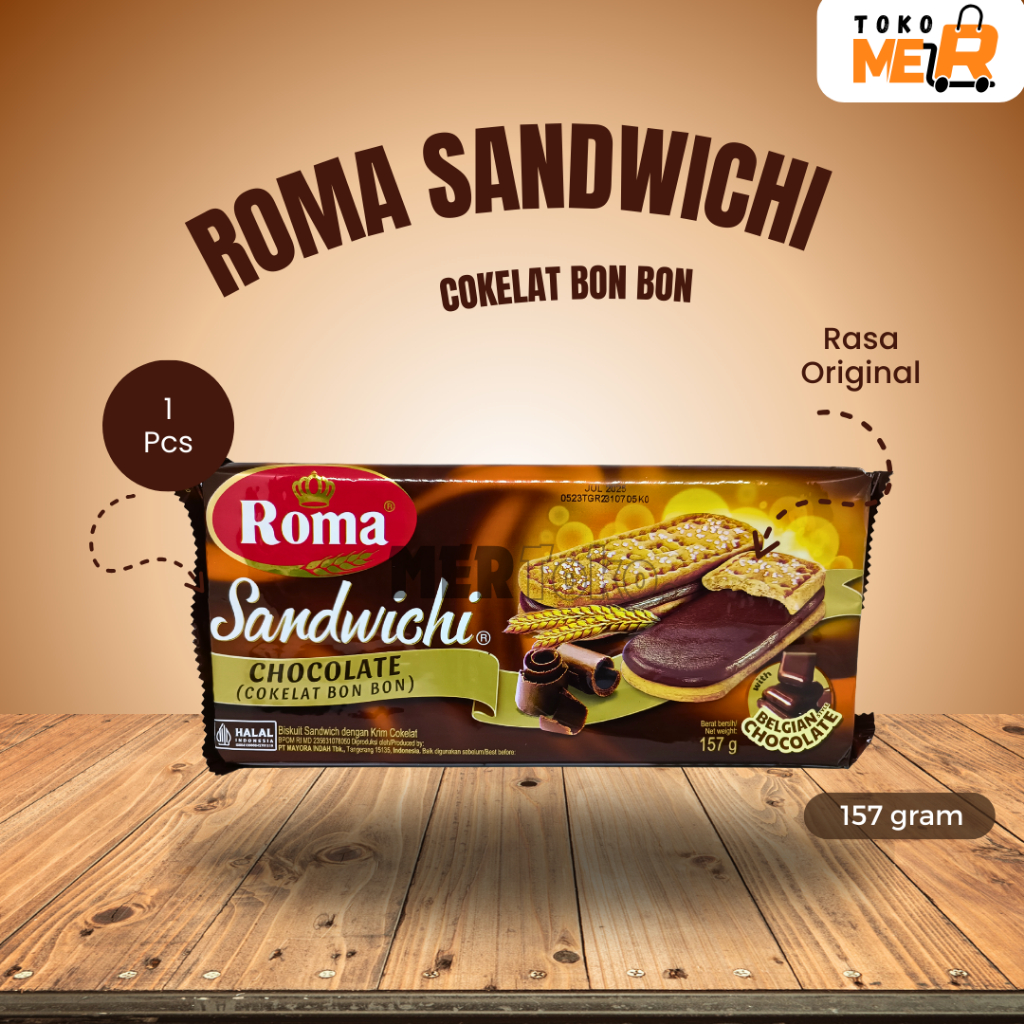 

Roma Sandwich Coklat 157 gr