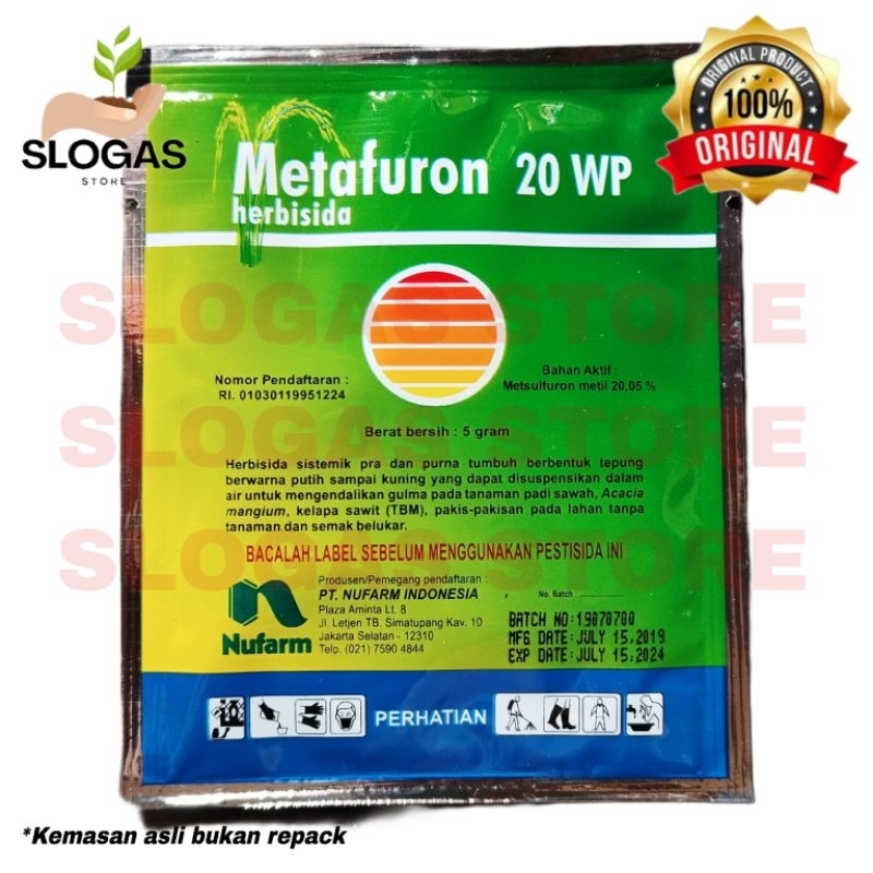 Metafuron 20 WP @5 Gram - Herbisida Sistemik