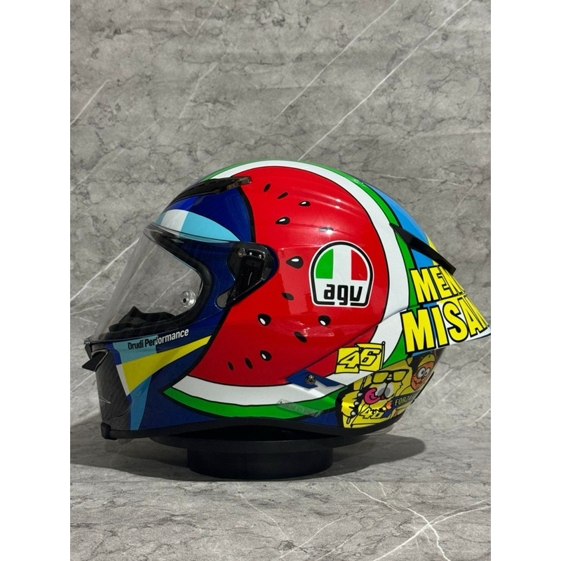 HELM CLONE AGV PISTA 1 : 1 FULL FACE MENUMISANO