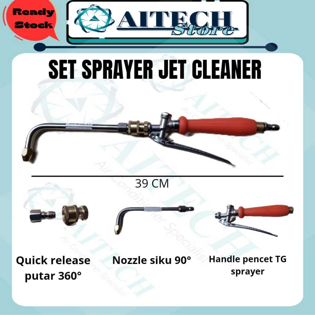 nozzle sprayer jet cleaner quick release