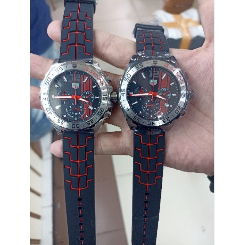 JAM TANGAN PRIA/COWOK TAG HEUER FORMULA 1 SENNA MEN QUARTZ SUPER QUALITY #jamtanganpria