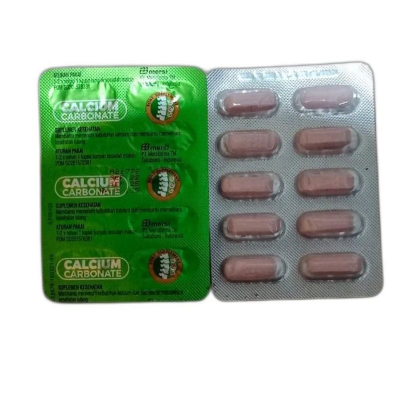 Calsium carbonate pegal linu