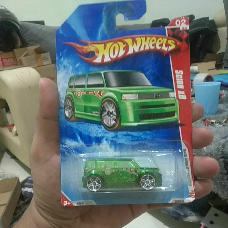 Hot Wheels Scion XB Hijau / HotWheels Scion XB Hijau