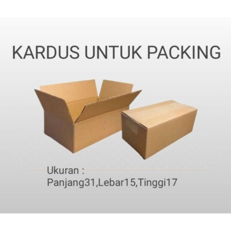 

kardus packing 31x15x17