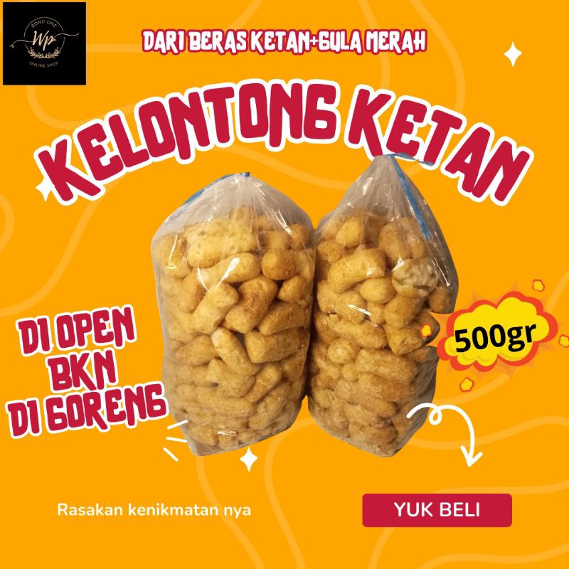 

kelontong ketan open/gurih manis/tmn ngopi di mnapun/500gr