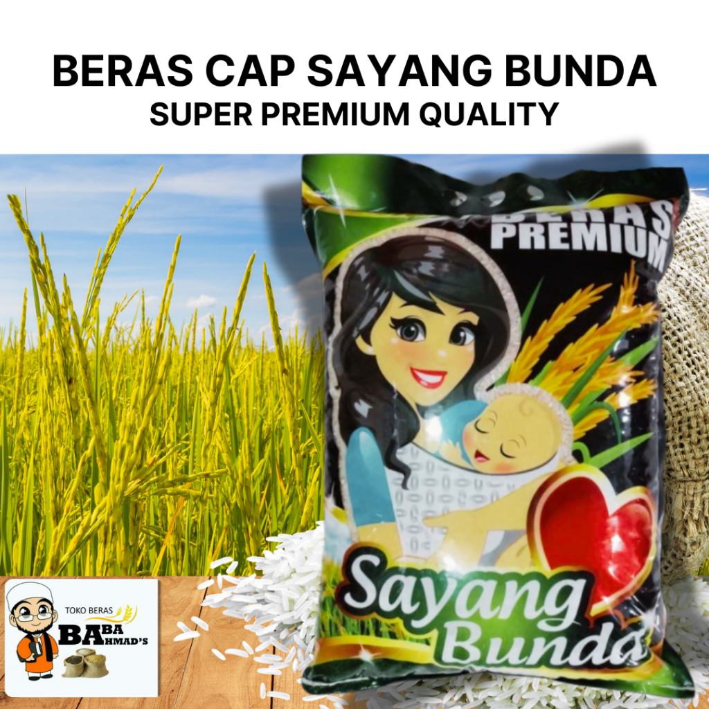 

BERAS CAP SAYANG BUNDA SUPER PREMIUM 5KG