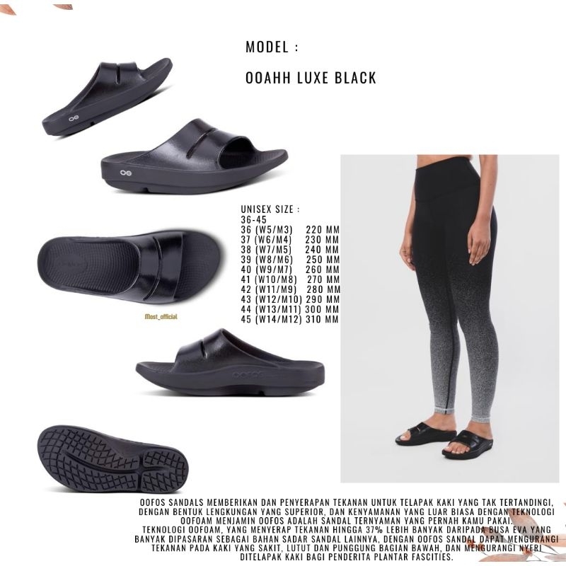 OOahh Luxe (OOFOS) bisa u.penderita plantar fascitis