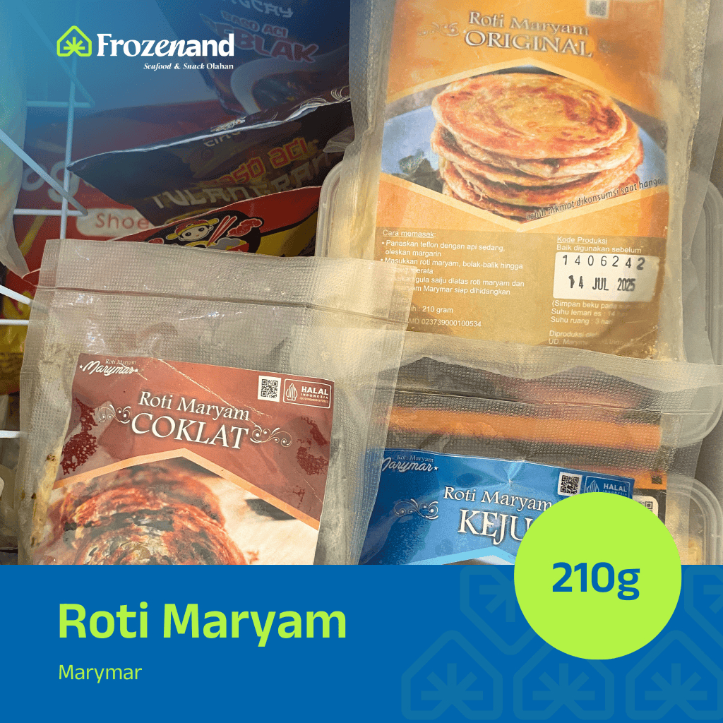 

ROTI MARYAM / CANAI ORI, COKLAT, KEJU marymar