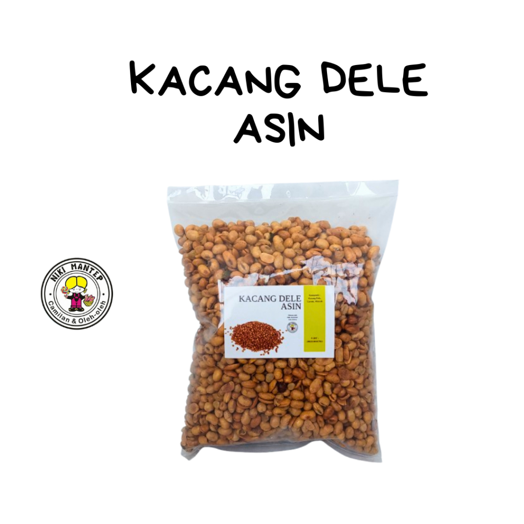 

Kacang Dele Asin - Niki Snack Salatiga