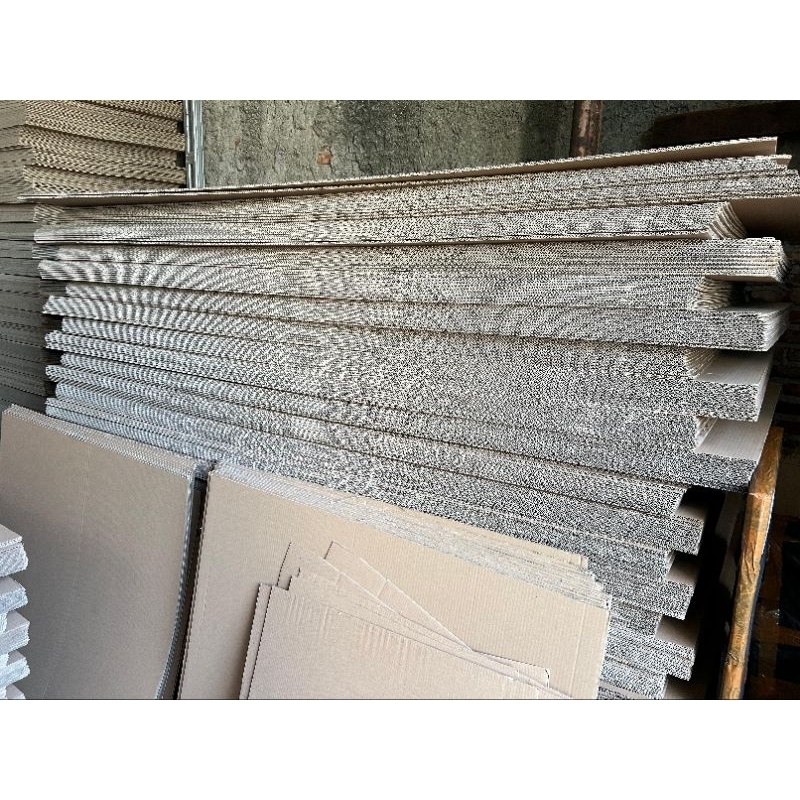 

RB 240x120 cm double wall karton kraft lembaran kardus packing box corrugated