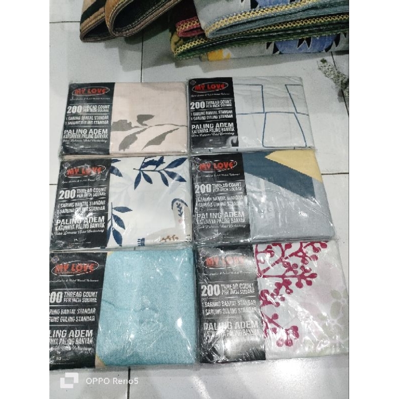 My Love Sarung bantal & guling 2pcs random