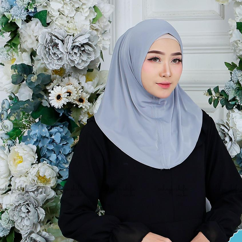HIJAB CRIA HIJAB BAHAN JERSEY CAHAYA SHIFA