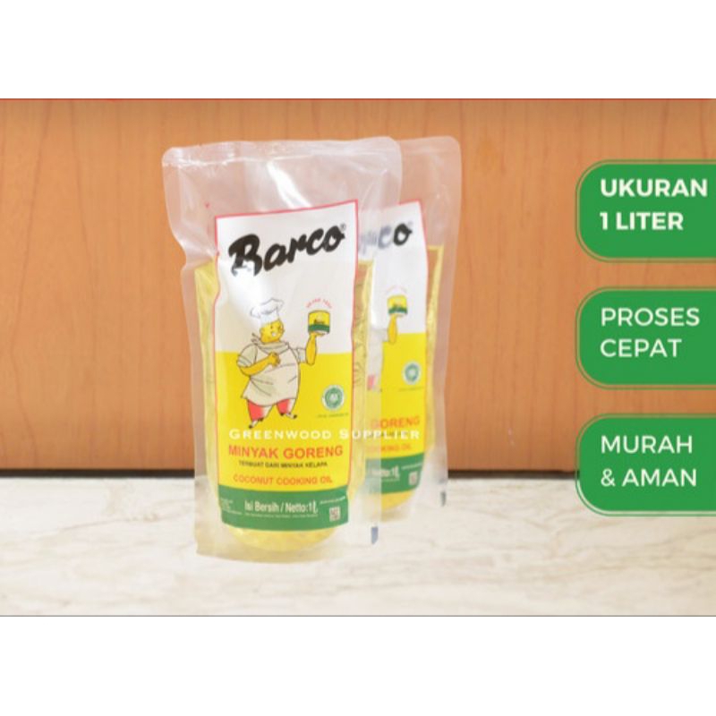 

Minyak Barco Refil 1 liter