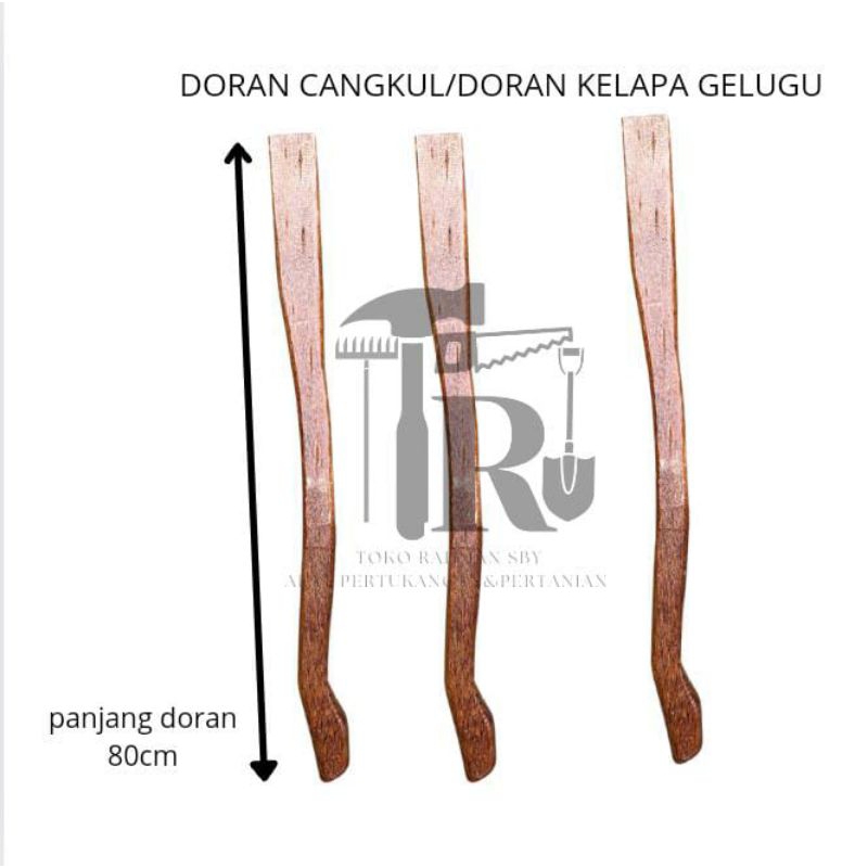 DORAN CANGKUL/DORAN PACUL/DORAN KELAPA GELUGU