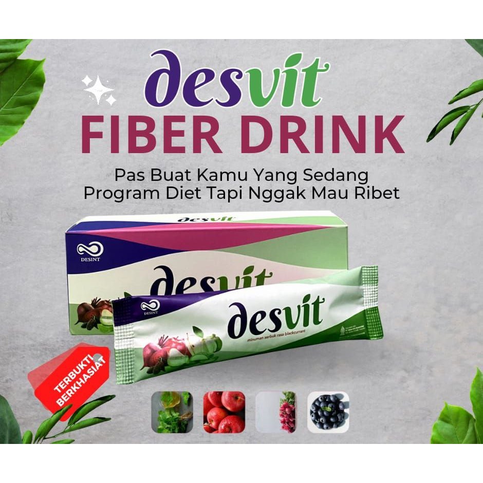 

Desvit minuman serbuk rasa blackcurrant