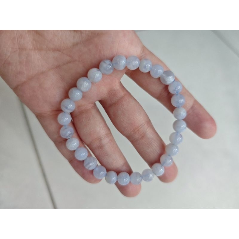 Blue Lace Agate Bracelet