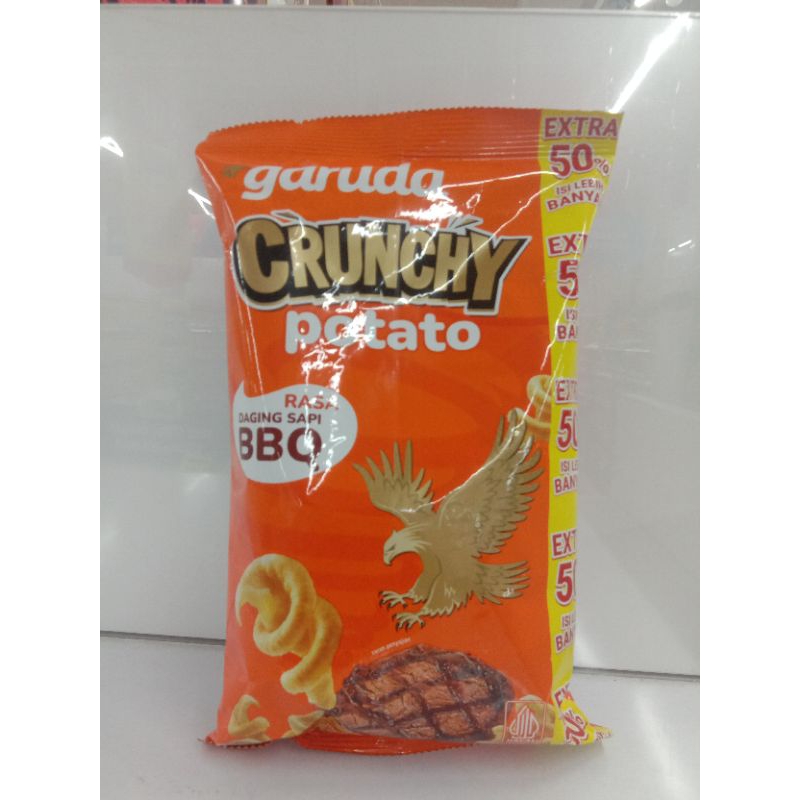 

Garuda Potato rasa daging sapi BBQ & Garuda o'corn