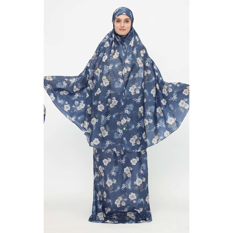Tatuis - Tiara 568 Soraya Tayyibah Travel Mukena Navy / Mukena Travel