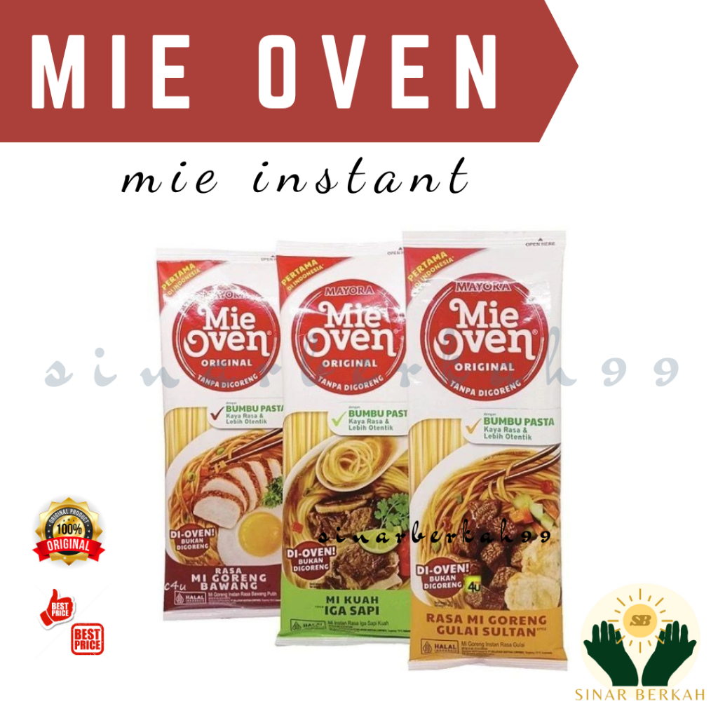 

Mie Oven Mi Instant 78 Gram All Varian