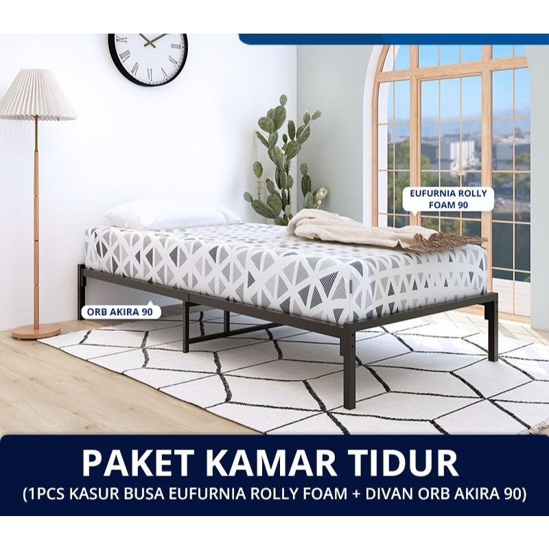 Paket Divan Dipan dan Kasur / Olympic RB Akira + Roll Foam