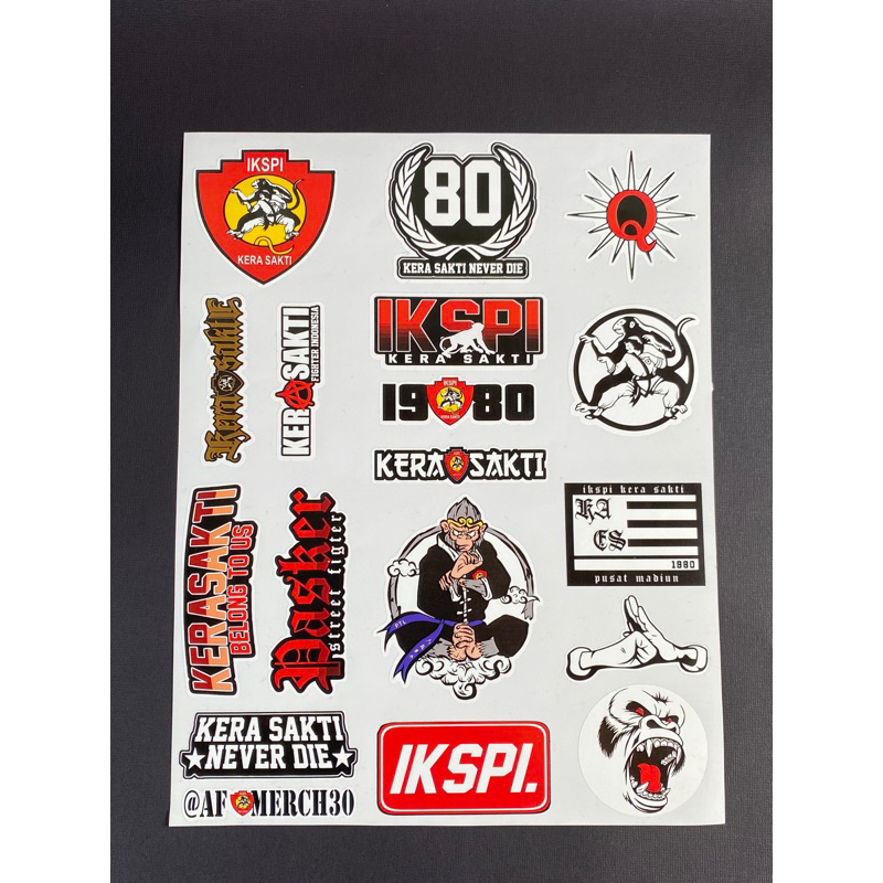 

Stiker IKSPI KERA SAKTI / Stiker cutting Kera sakti tinggal tempel