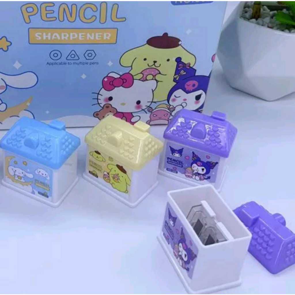 

SERUTAN / RAUTAN PENSIL SHARPENER ANAK BENTUK RUMAH