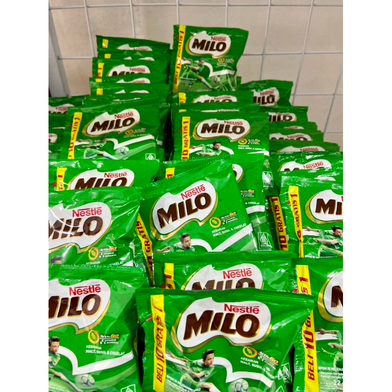 

Milo sachet bubuk coklat 22g