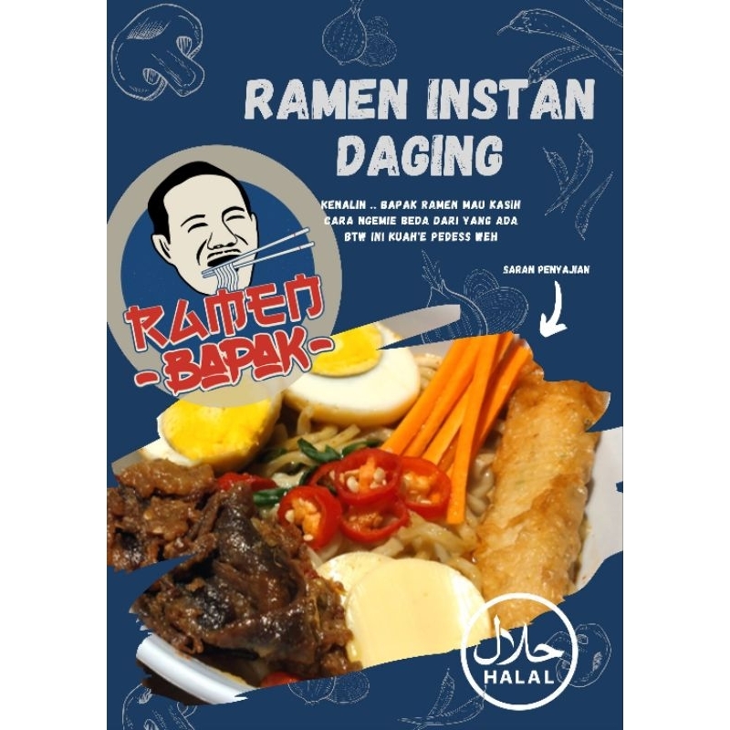 

Ramen Instan Beef / Daging iris