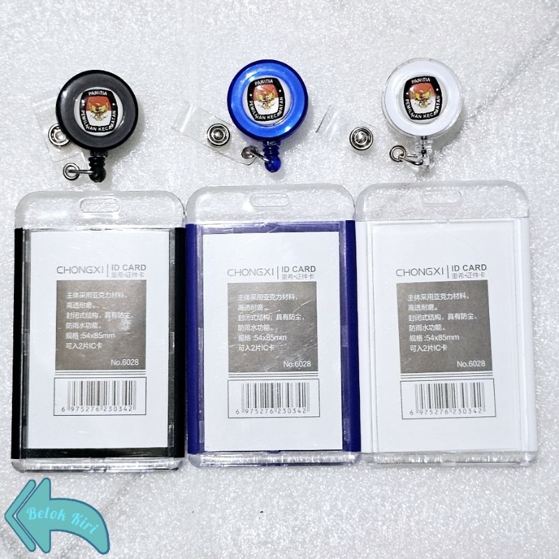 

Tempat Kartu Id Card Akrilik CHQ + Yoyo Logo PPK