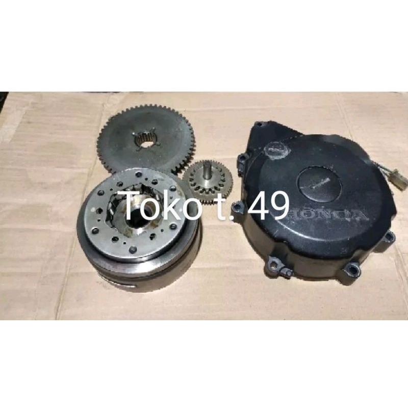 spul mahnit set lengkap supra x 125 karburator /karisma /kirana.bak mahnit kiri komplit isi full set