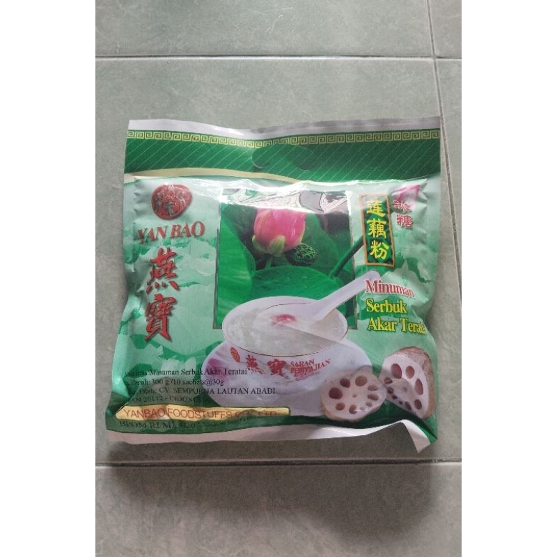 

yan bao minuman serbuk akar teratai 10sch@30g
