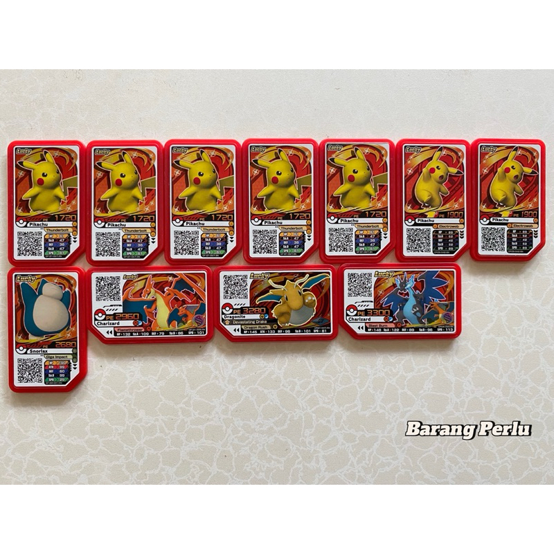 Pokemon Gaole Lucky Card