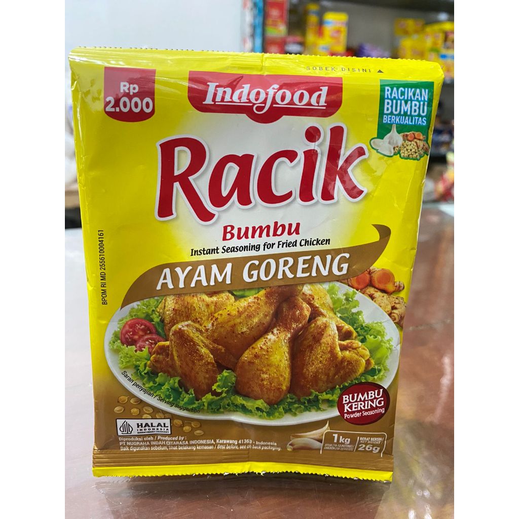 

Indofood Bumbu Racik Ayam Goreng 26GR