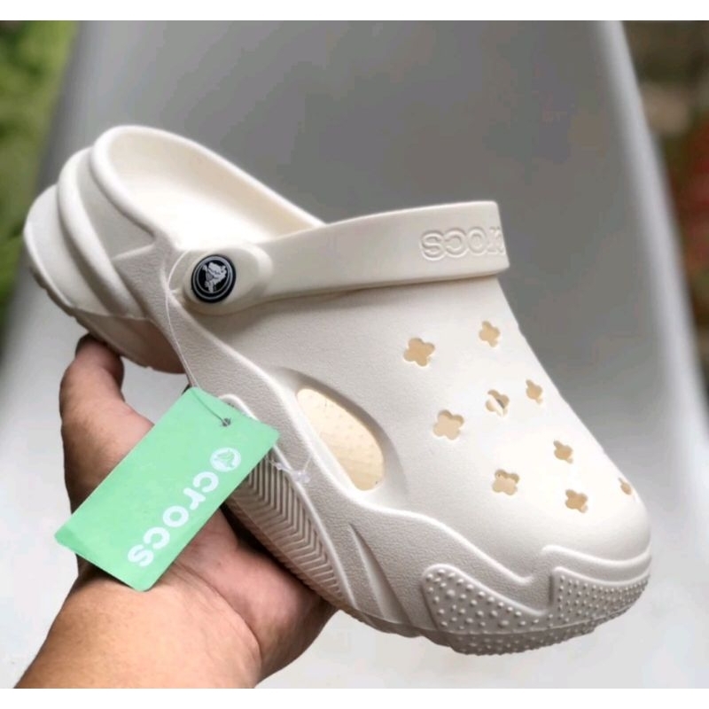 Sendal slop wanita kodokan sandal selop sandal korean croccss terbaru sandal wanita unyu