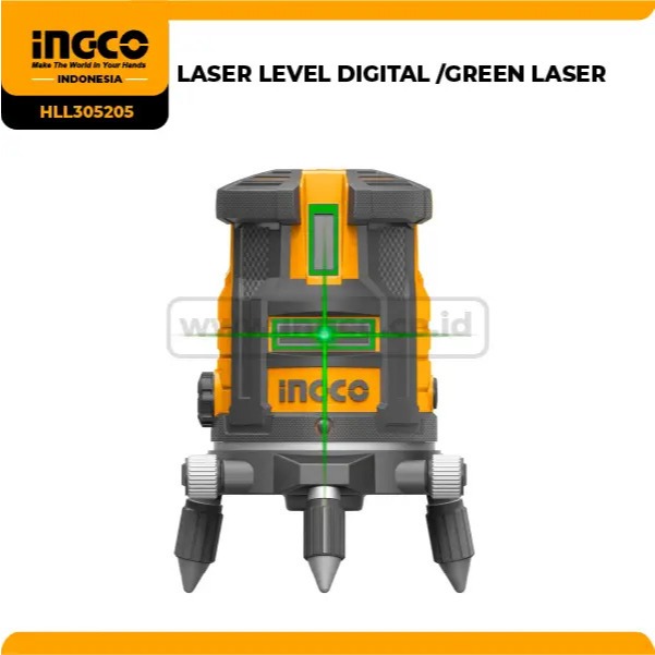 LASER LEVEL DIGITAL /GREEN LASER  HLL305205 INGCO