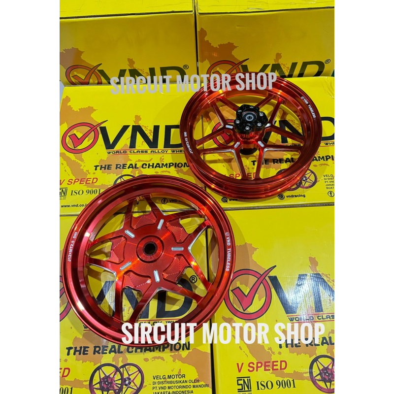 VELG VND V SPEED BINTANG GRAND FILANO / FREEGO / VND BINTANG RING 12